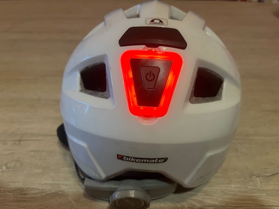Каска с вградена LED светлина Bikemate SP55.3, Размер S