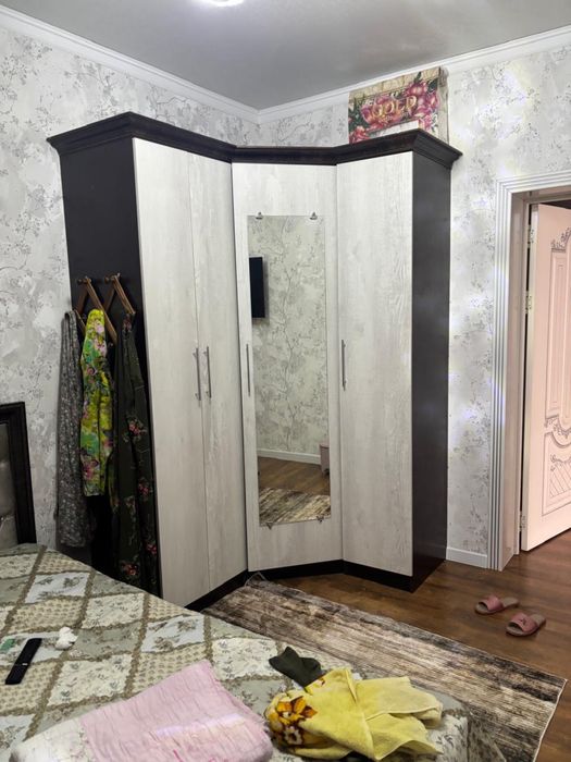 Кровать с угловым шкафом