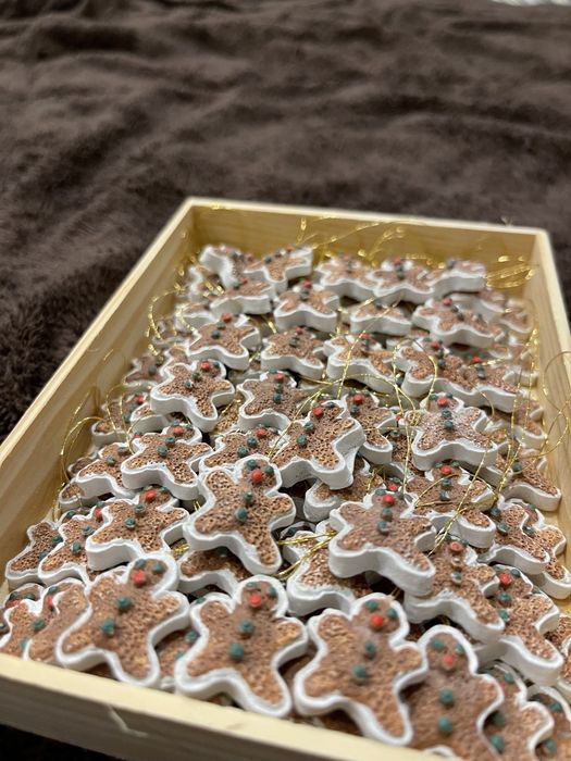 Коледни гипсови фигурки