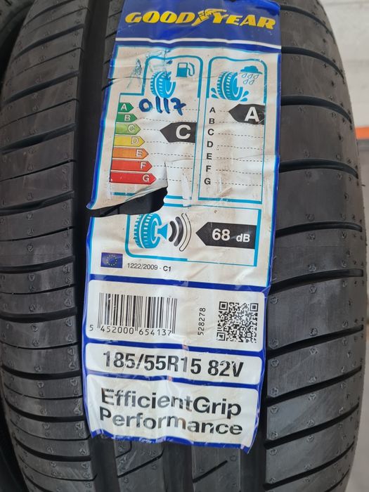 Нови летни гуми 2 броя GOODYEAR EfficientGrip 185 55 R15