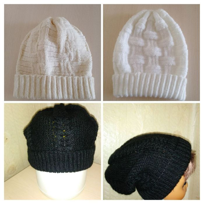 Вязаный сэт шапки и шарф цена от200тыс