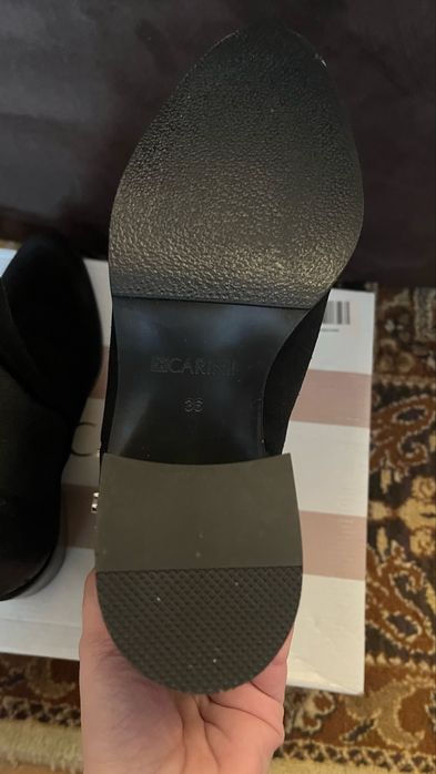 Дамски боти от естествен велур