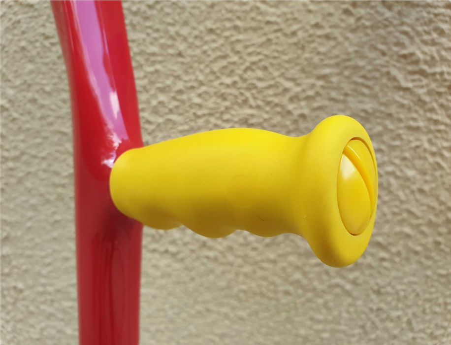 Set carje copii, antebrat, aluminiu, reglabile