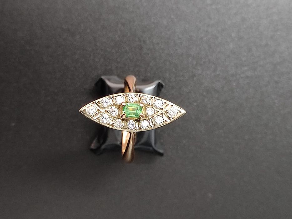 Кольцо с бриллиантами 585 проба