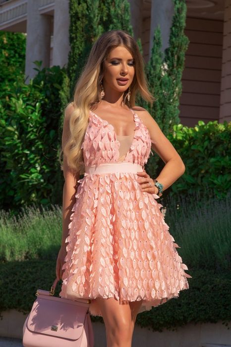 Официална клош рокля