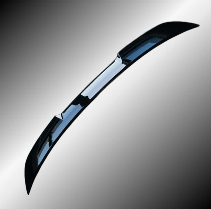 Eleron lip codita portbagaj BMW E60 M4 V Style negru lucios ABS