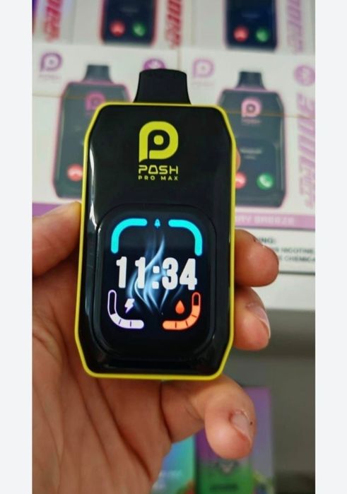 Vape 30.000 Puffs Telefon Jocuri Meteo Touch screen Reincarcabil