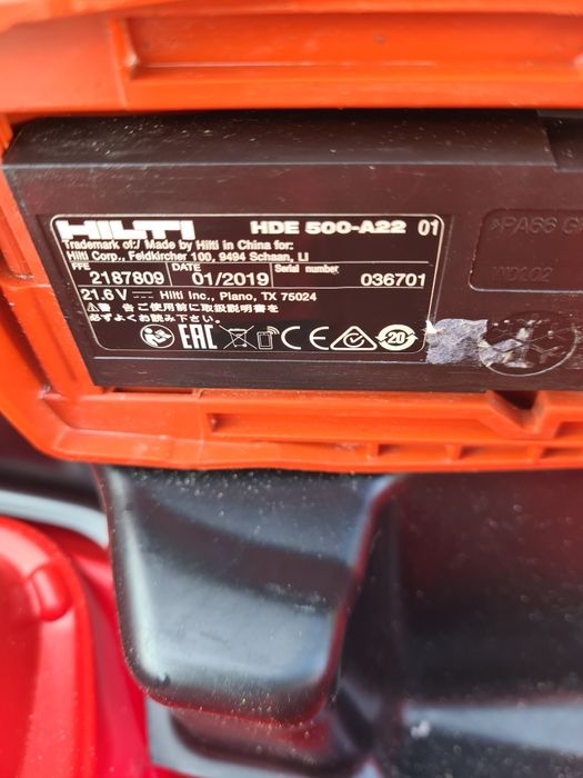 Hilti HDE 500-A 22