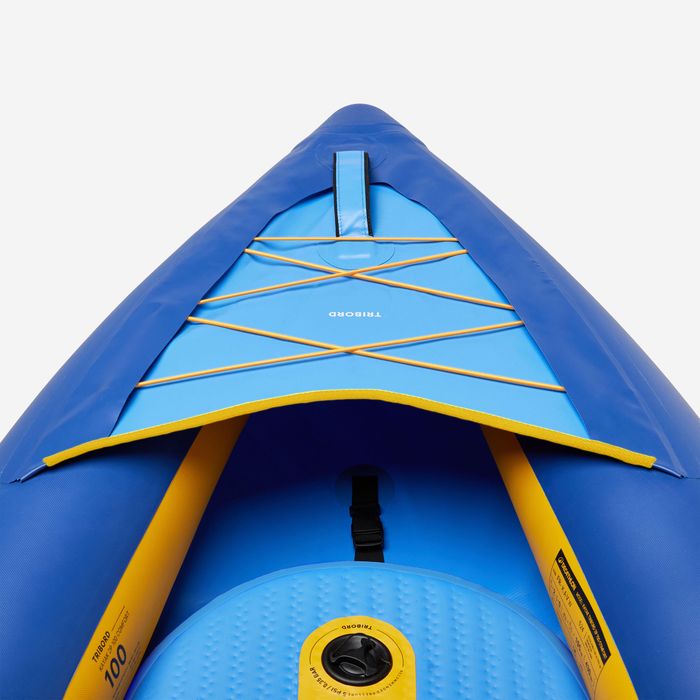 Caiac-canoe gonflabil pentru plimbări 1-2 - produs resigilat Decathlon