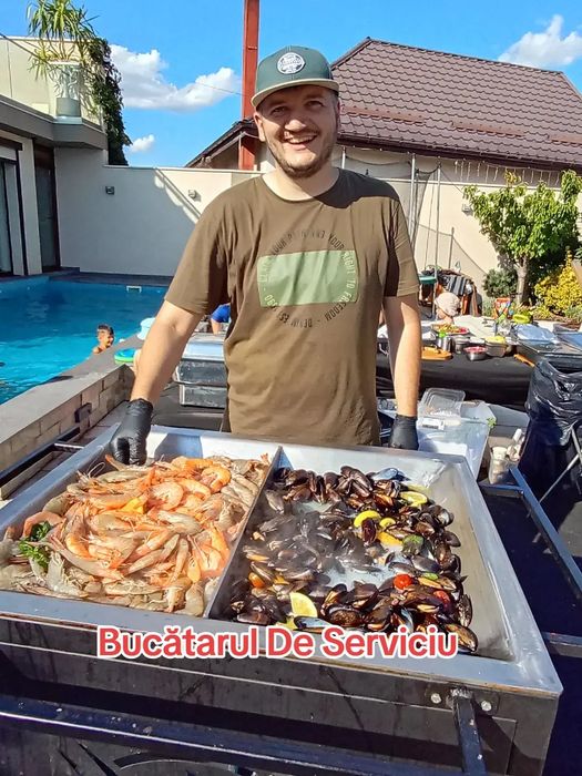 Bucatar pentru evenimente-Nunta,Botez+Show cooking, Proțap, Plita scoi