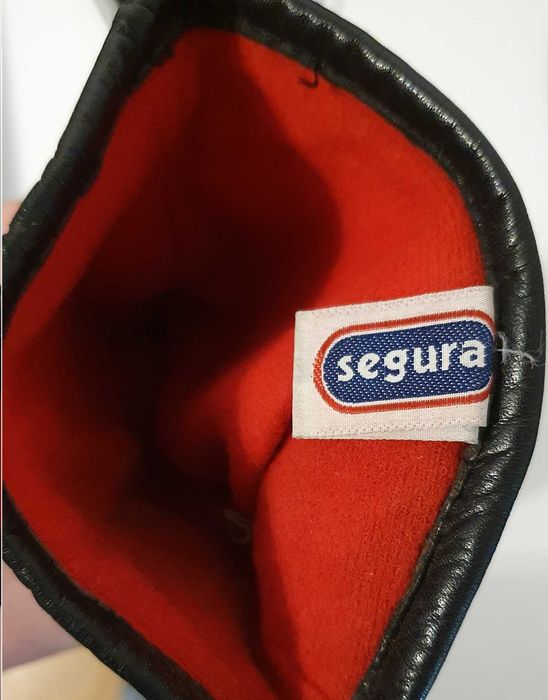 Manusi moto SEGURA, piese naturala, S / L