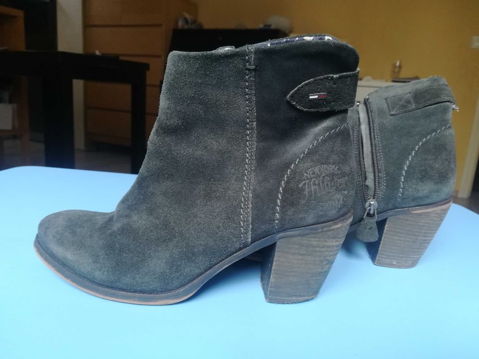 Дамски боти Tommy Hilfiger, кожа, н39