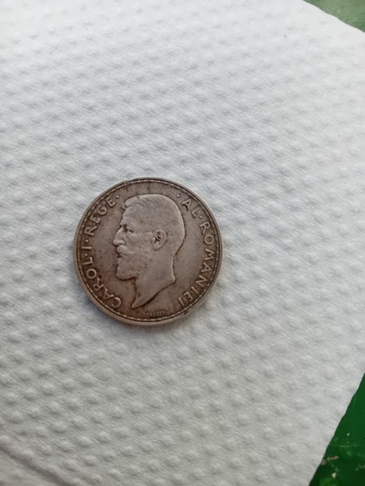 Moneda argint 2 lei 1912