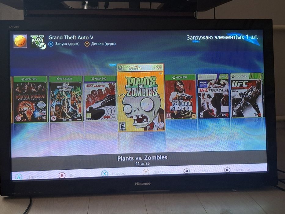 Xbox 360  с кинект