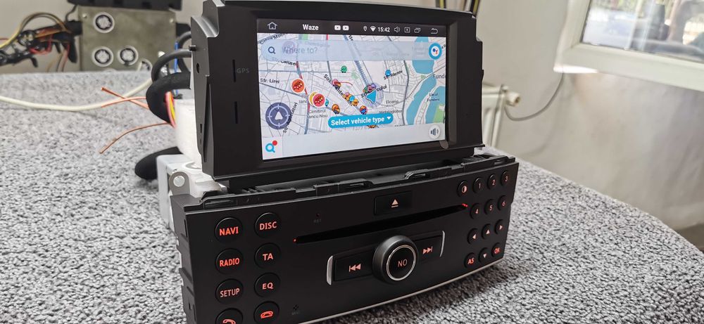 Navigatie Mercedes C Class W 204 Android 10.0 OCTACORE 64/4GB RAM