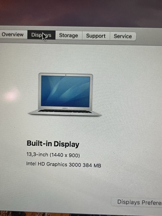 Macbook air i5 -13 inch din 2011
