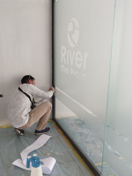 Матовая пленка тонировка оракал для окан 24/7 любая сложность