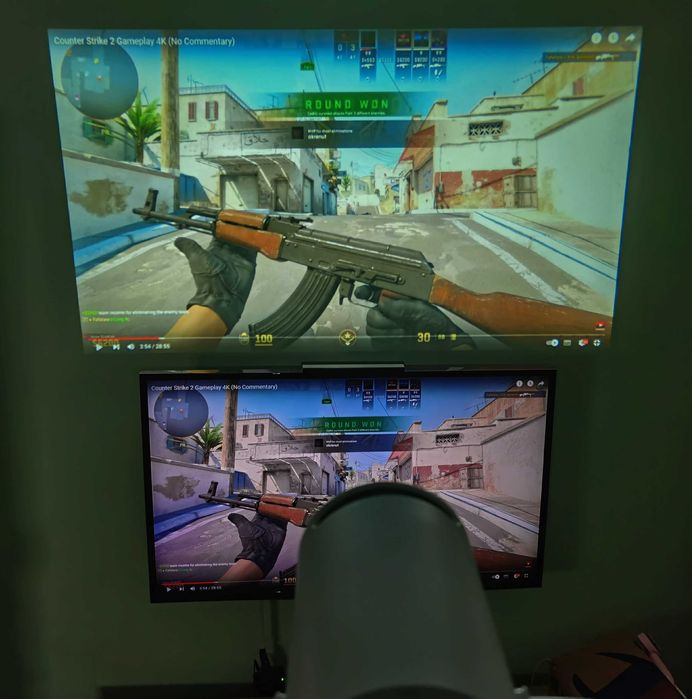 Смарт Проектор HY300 - Android 11 130 инча екран HDMI WiFi BT USB