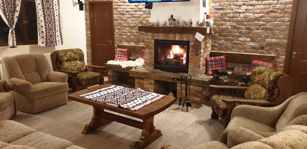 Cabana de Inchiriat Stana de Vale,jacuzzi,sauna,ciubar,semineu,munte