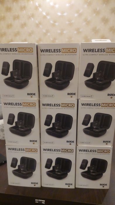 Microphone RØDE Wireless  – Nou, Sigilat