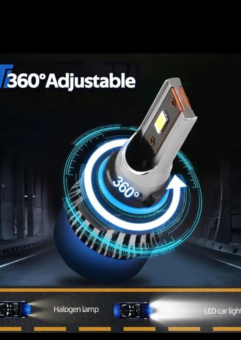 Лед крушки за фарове H7 и H11