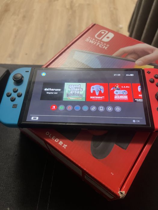 Nintendo switch oled прошитый СРОЧНО!