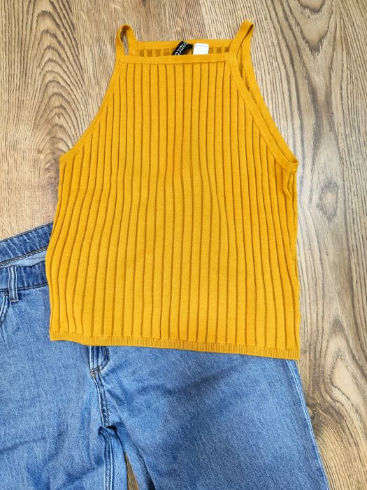 Сет на H&M! Цена 25 лв 
1. Бойфренд дънки, размер 40. Талия 86 см., ра