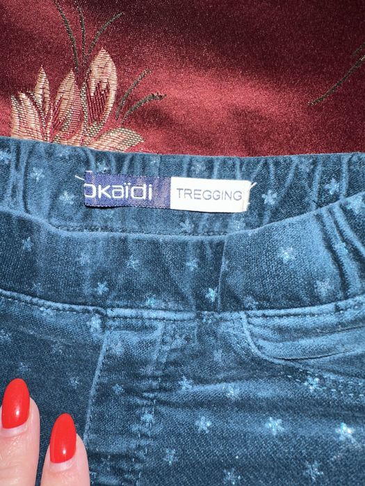 Вельветовые штаны для девочки