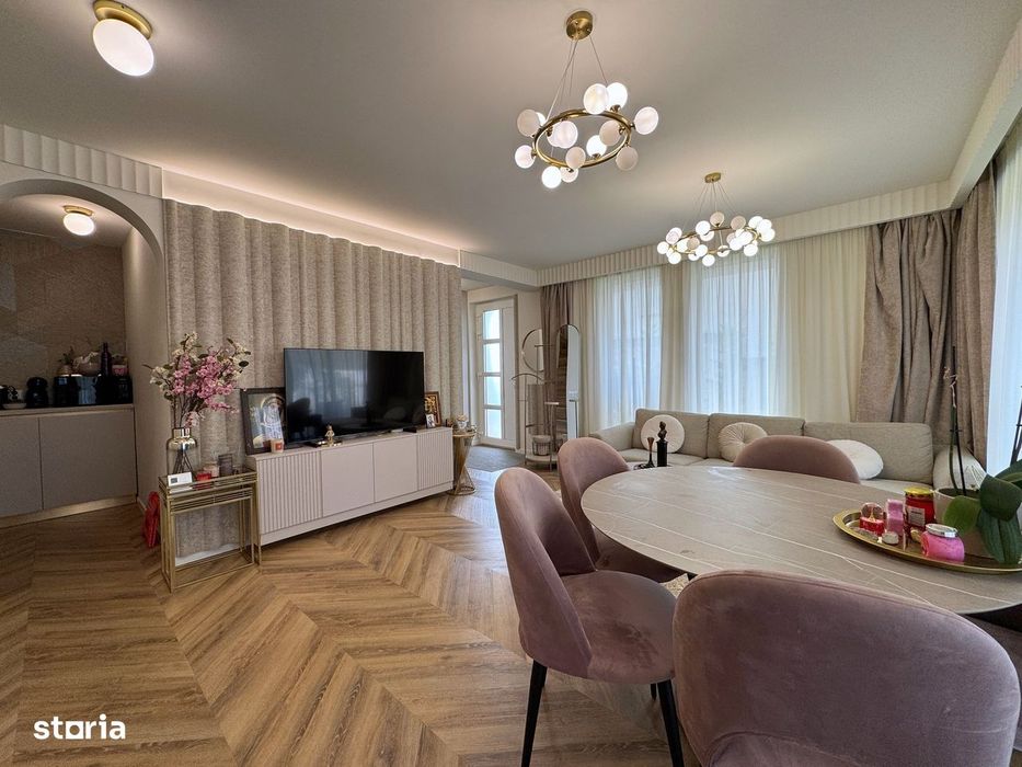 0 %Comision Duplex ultrafinisat, 5 camere–zona str Magnoliei Floresti