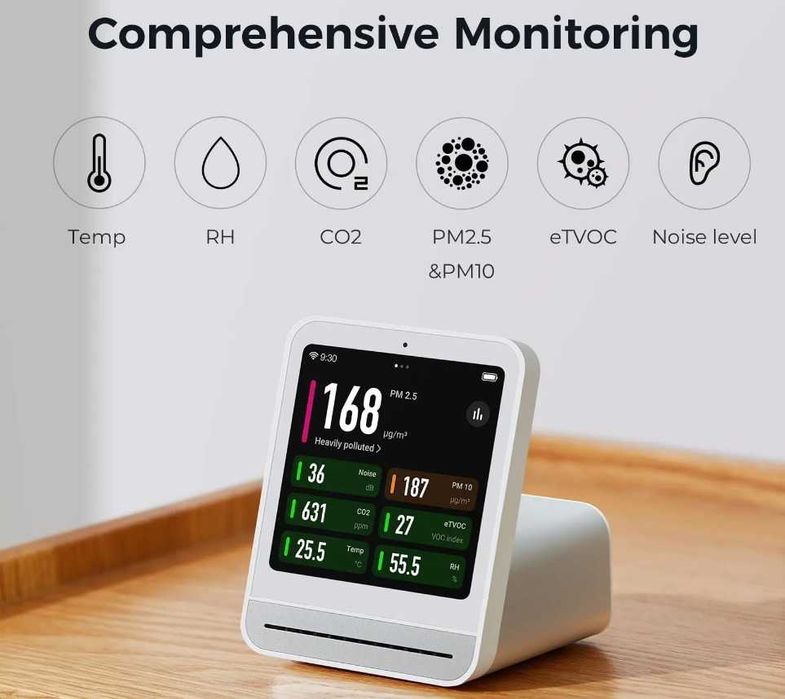 Анализатор качества воздуха Xiaomi Qingping Air Monitor 2