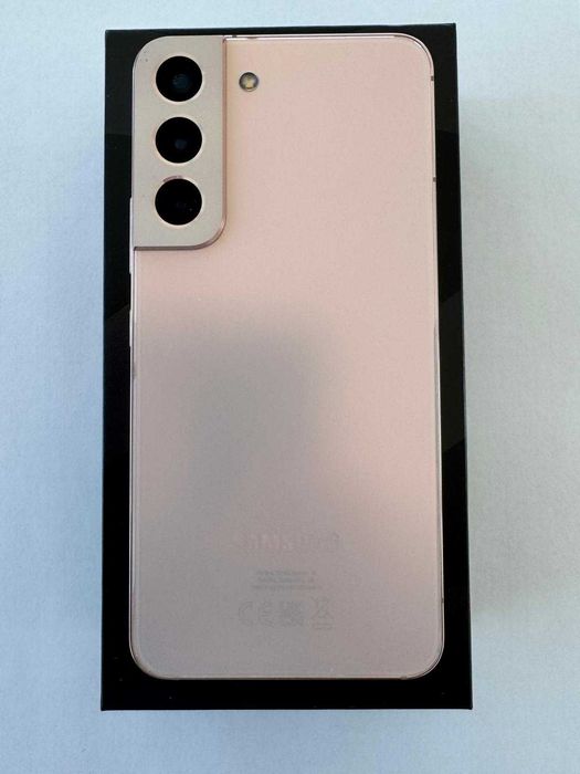 Vând Samsung Galaxy S22 5G, 128Gb, Dual SIM, culoare Pink Gold