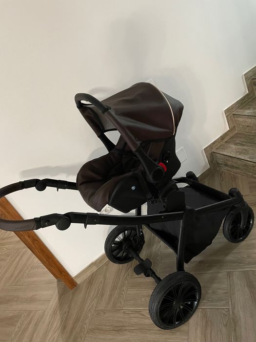 Cărucior 3 în 1 Rider Soft Brown