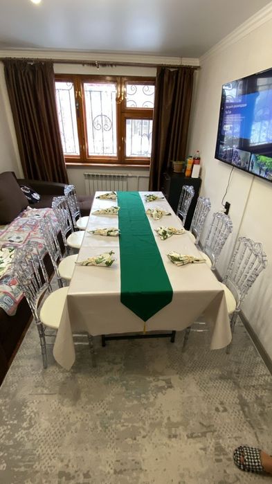 Аренда столов и стульев