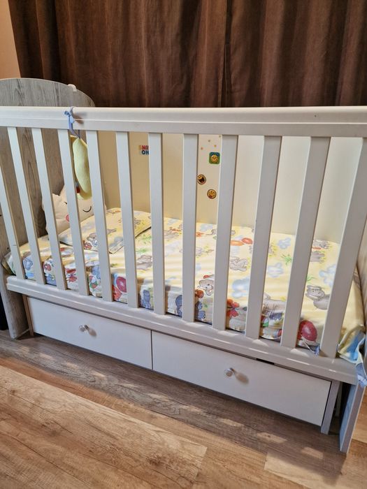 Детска кошара с матрак