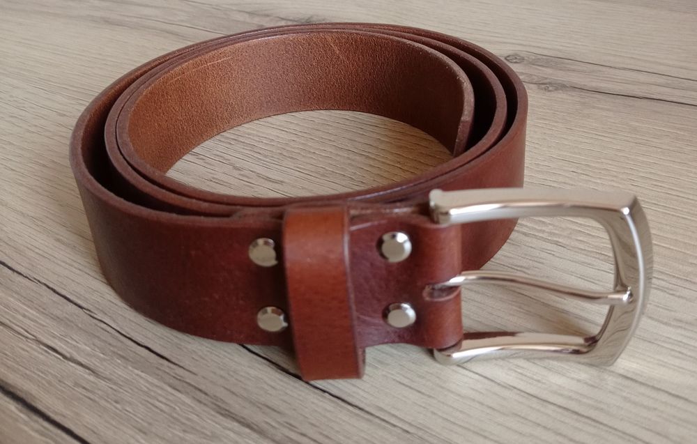 Ремень кожаный ручная работа