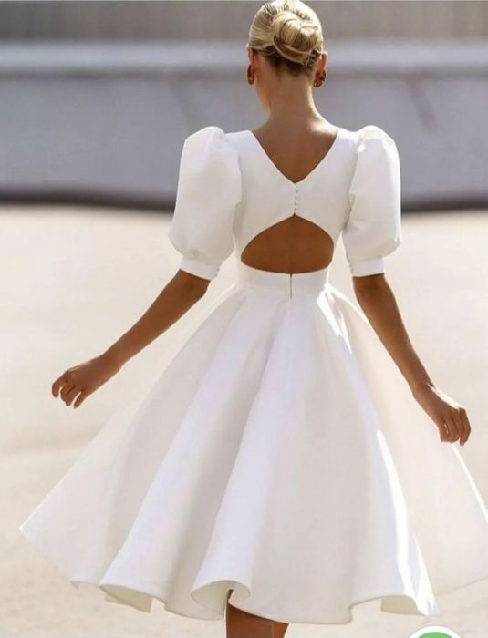 Rochie alba masura 3xl