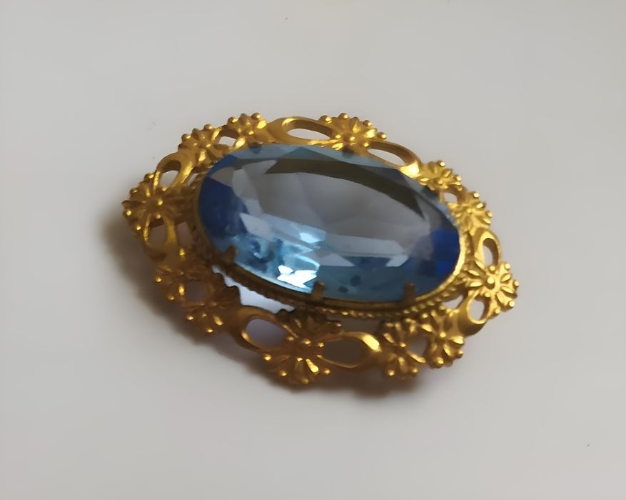 Винтажная брошь «Леденец»