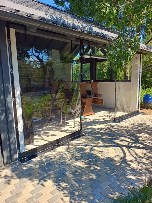 Închideri terase cu folie transparentă Bistrița -Nasaud