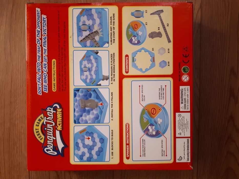 Игра "Пингвин на льдине"