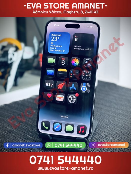 Apple iPhone 14 Pro Max Space Black 256GB Neverlocked