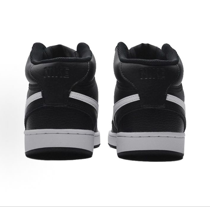 Nike Court Vision Mid (Black/White)