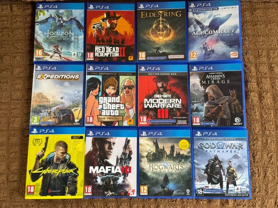 Диски на PlayStation 4 игры для ПС 4 Ps 4 диски оригинал PlayStation
