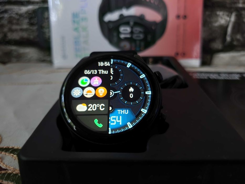 SmartWatch Zeblaze Btalk 3 Plus 1.39 inch HD Color, Microfon, difuzor