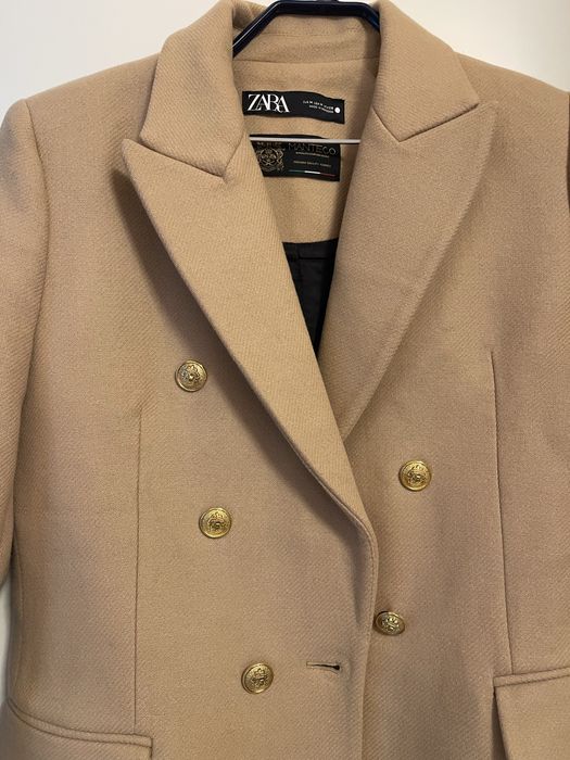 Zara limited edition вълнено палто