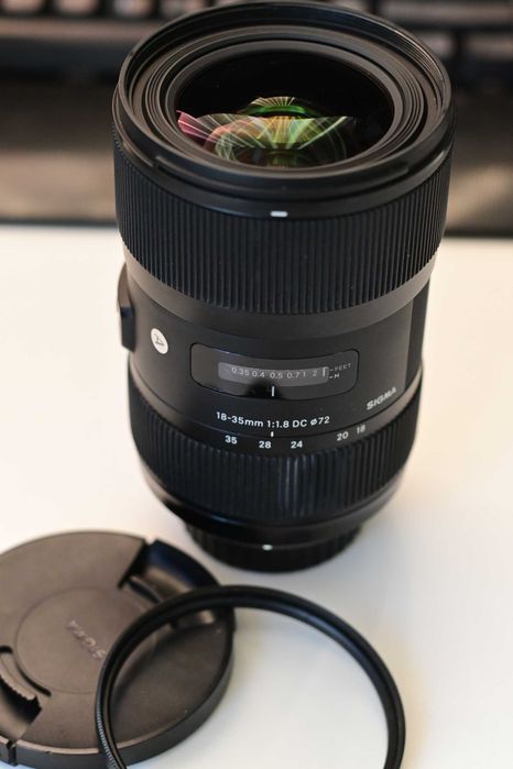 Обектив Sigma 18-35mm f/1.8 DC, F Mount (за Nikon)