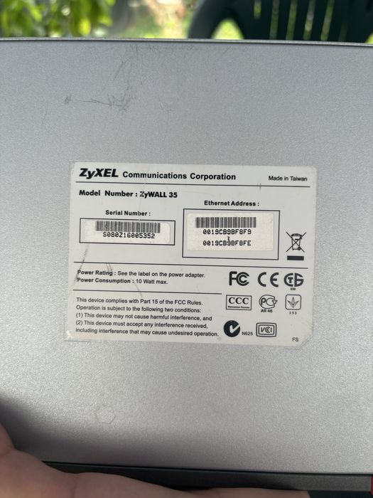ZyXEL Zywall 35