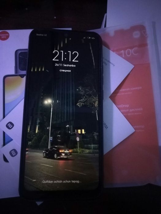 Redmi 10C kor/dok full xotira 4/64 gb bateriya 5000 amper holati a'lo