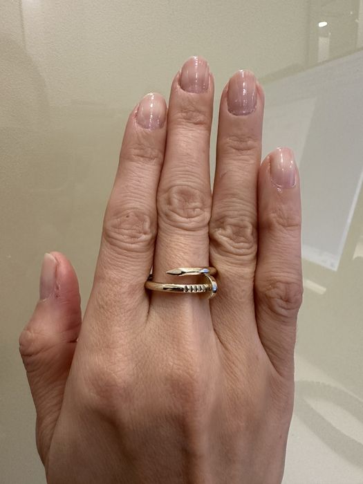 Кольцо золотое литое