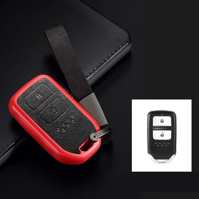 Велурен калъф за ключ Honda Hrv Civic Accord CR-V CRV HR-V