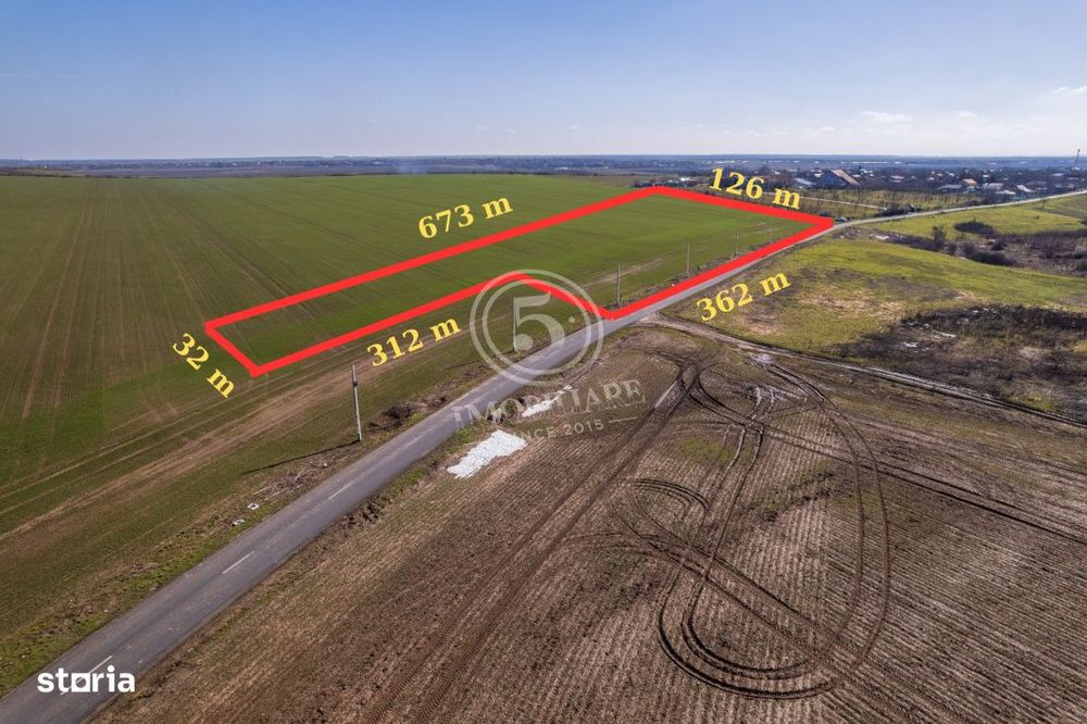 Oportunitate Investitionala: Teren 8 Ha – Nuci, Calarasi